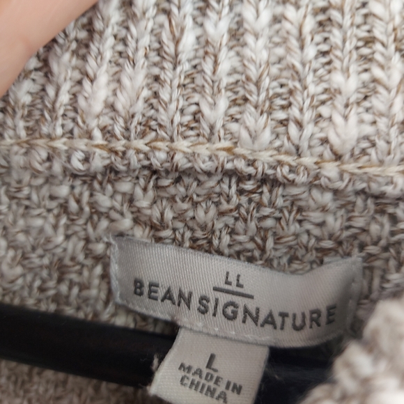 L.L. Bean Women's Signature Cotton/Linen Ragg Sweater Size Large - Picture 6 of 6